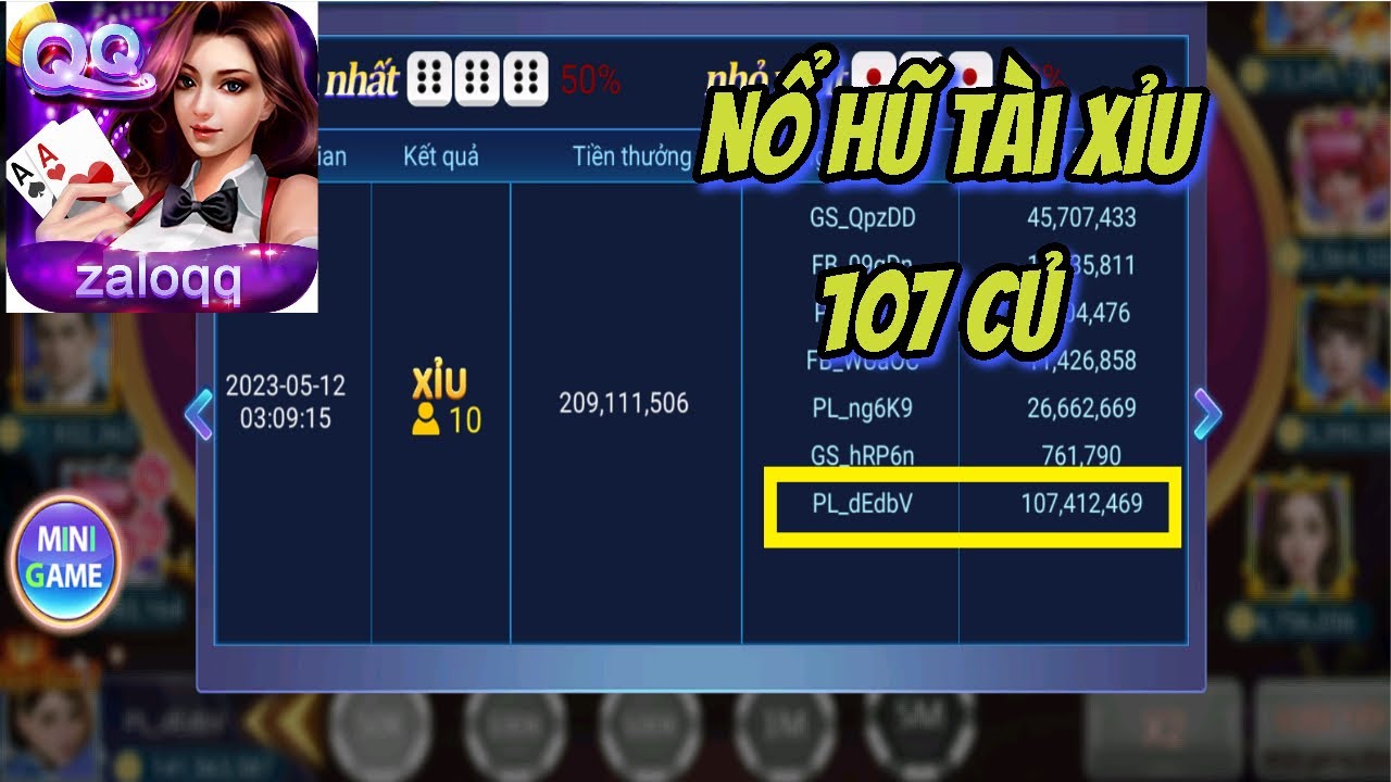 Nổ Hũ Tài Xỉu ZomClub Bí Kíp Thắng Lớn Trải Nghiệm Tuyệt Vời